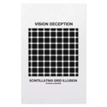 Vision Deception Scintillating Grid Illusion Stationery