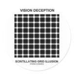 Vision Deception Scintillating Grid Illusion stickers