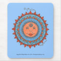 Vision - Design 1 Mousepad (light blue)