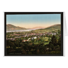 Visión general, Aix, vintage Photochrom de Francia Felicitaciones