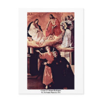 Vision Of Alonso Rodriguez Postcard