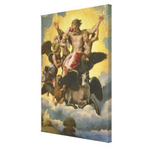 Vision of Ezekiel, c.1518 Canvas Print