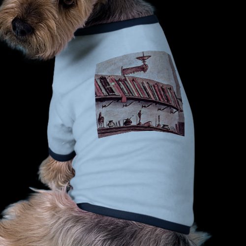 Vision Of St. Augustine, Detail By Carpaccio Vitt Pet Tee Shirt