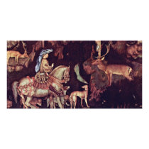 Vision Of St. Eustathius By Birth Name Photo Greeting Card