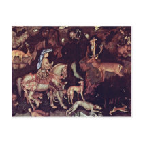 Vision Of St. Eustathius By Birth Name Postcards