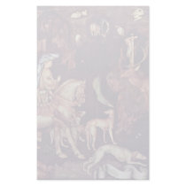 Vision Of St. Eustathius By Birth Name Personalized Stationery