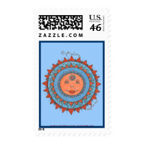 Vision - Postage Stamp (light blue) by noobeegin Vision - Postage Stamp (light blue)