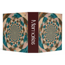 Vision Quest Abstract Design Large Binder