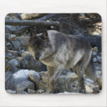Vision Quest Grey Wolf Mousepad