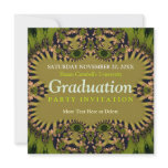 Visionary Forest Earth Green Graduation Invitation