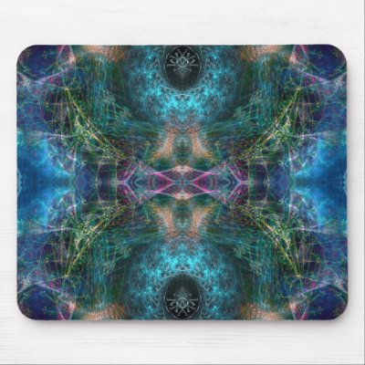Visionary Fractal Art #63 Mousepad3 by webgrrl