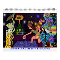 Visionary Interdimensional 2011-2012 Art Calendar 