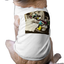 Visions of Sugar Plums - Vintage Stereoview pet clothing