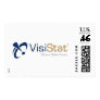 VisiStat Web Analytics Logo Postage Stamp