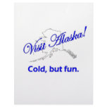 Visit Alaska, Cold But Fun Letterhead Template
