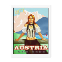 Visit Austria! Post Card