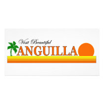 Visit Beautiful Anguilla Photo Card