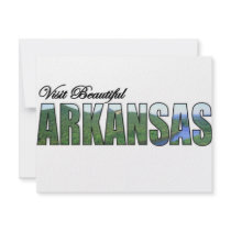 Visit Beautiful Arkansas Invite