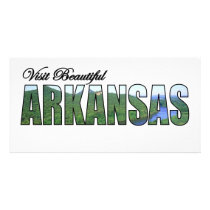 Visit Beautiful Arkansas Photo Greeting Card