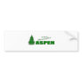 Visit Beautiful Aspen, Colorado Bumper Sticker