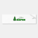 Visit Beautiful Aspen, Colorado Bumper Sticker