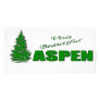 Visit Beautiful Aspen, Colorado Photo Card Template