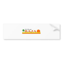 Visit Beautiful Baja Bumper Sticker