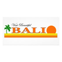 Visit Beautiful Bali, Indonesia photo cards