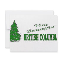 Visit Beautiful British Columbia invitations by bartstshirts Visit Beautiful British Columbia invitations