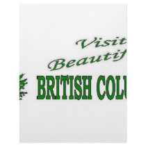 Visit Beautiful British Columbia letterhead by bartstshirts Visit Beautiful British Columbia letterhead