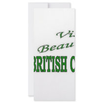 Visit Beautiful British Columbia rack cards by bartstshirts Visit Beautiful British Columbia rack cards