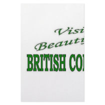 Visit Beautiful British Columbia stationery