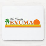 Visit Beautiful Exuma, Bahamas Mouse Pads
