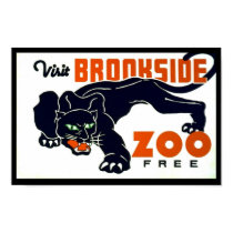 Visit Brookside Zoo Free - WPA Poster - posters