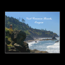 Visit Cannon Beach,Oregon postcards