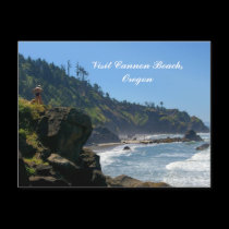 Visit Cannon Beach,Oregon postcards