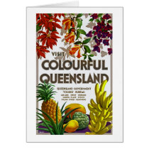 Visit Colourful Queensland cards