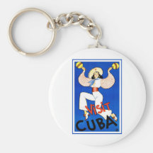 Visit Cuba Vintage Key Chains