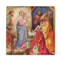 Visit from The 3 Wisemen Magnet by KitteasGallery Visit from The 3 Wisemen Magnet