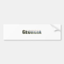 Visit Georgia Bumper Sticker