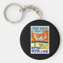 Visit Japan By Japan Mail Key Chains