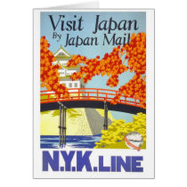 Visit Japan By Mail - N.Y.K. Lines Cards