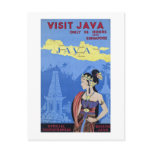 Visit Java Postcard