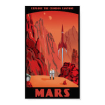 Visit Mars Print