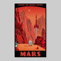Visit Mars posters by stevethomas Visit Mars posters
