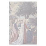 Visit Of The Queen Of Sheba With Solomon Custom Stationery