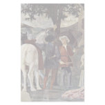 Visit Of The Queen Of Sheba With Solomon. Personalized Stationery