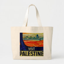 Visit Palestine Canvas Bags