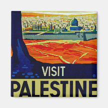 Visit Palestine Fridge Magnets
