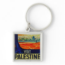 Visit Palestine Keychain